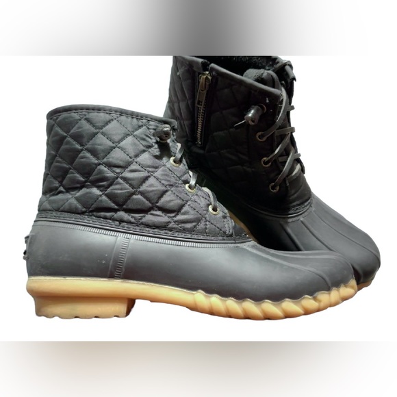 Nautica Snow/Rain Boots UNISEX WOMEN’S 8, Like New - Picture 5 of 8